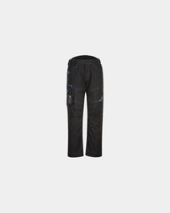 Werkbroek stretch poly-katoen 4-weg om te personaliseren - Zwart-Hemelsblauw