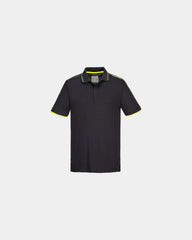 Polo WX3 Eco bamboe om te personaliseren - Zwart-Hemelsblauw