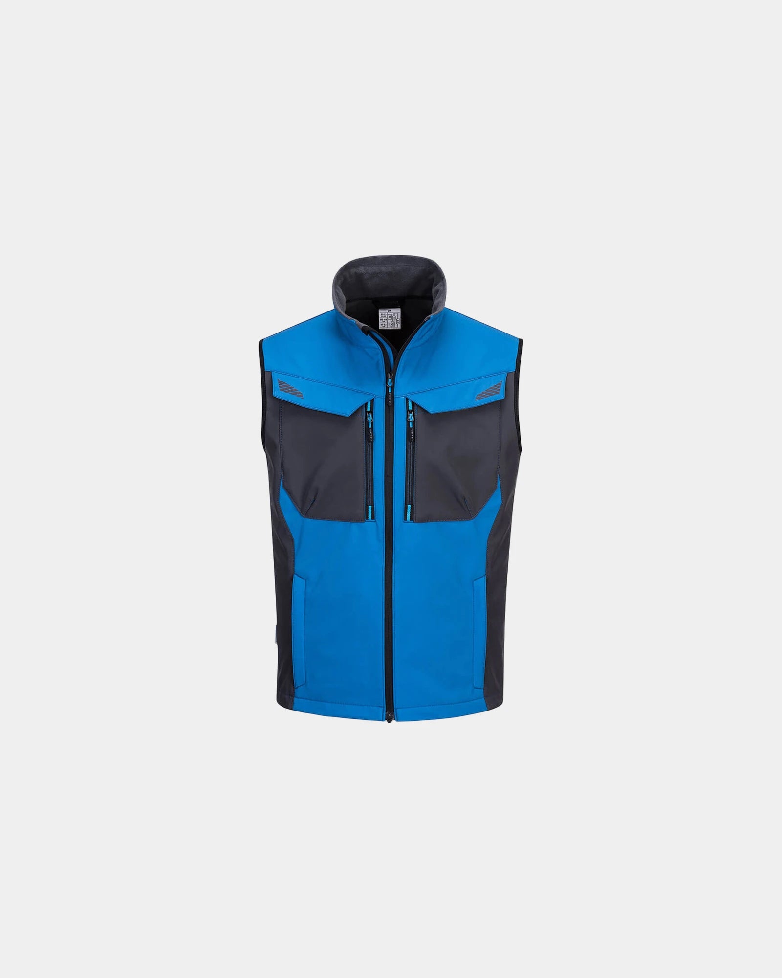 Softshell bodywarmer waterdicht ademend om te personaliseren - Donkerblauw