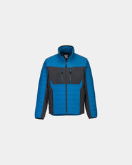 Baffle-jas geïsoleerd softshell om te personaliseren - Donkerblauw