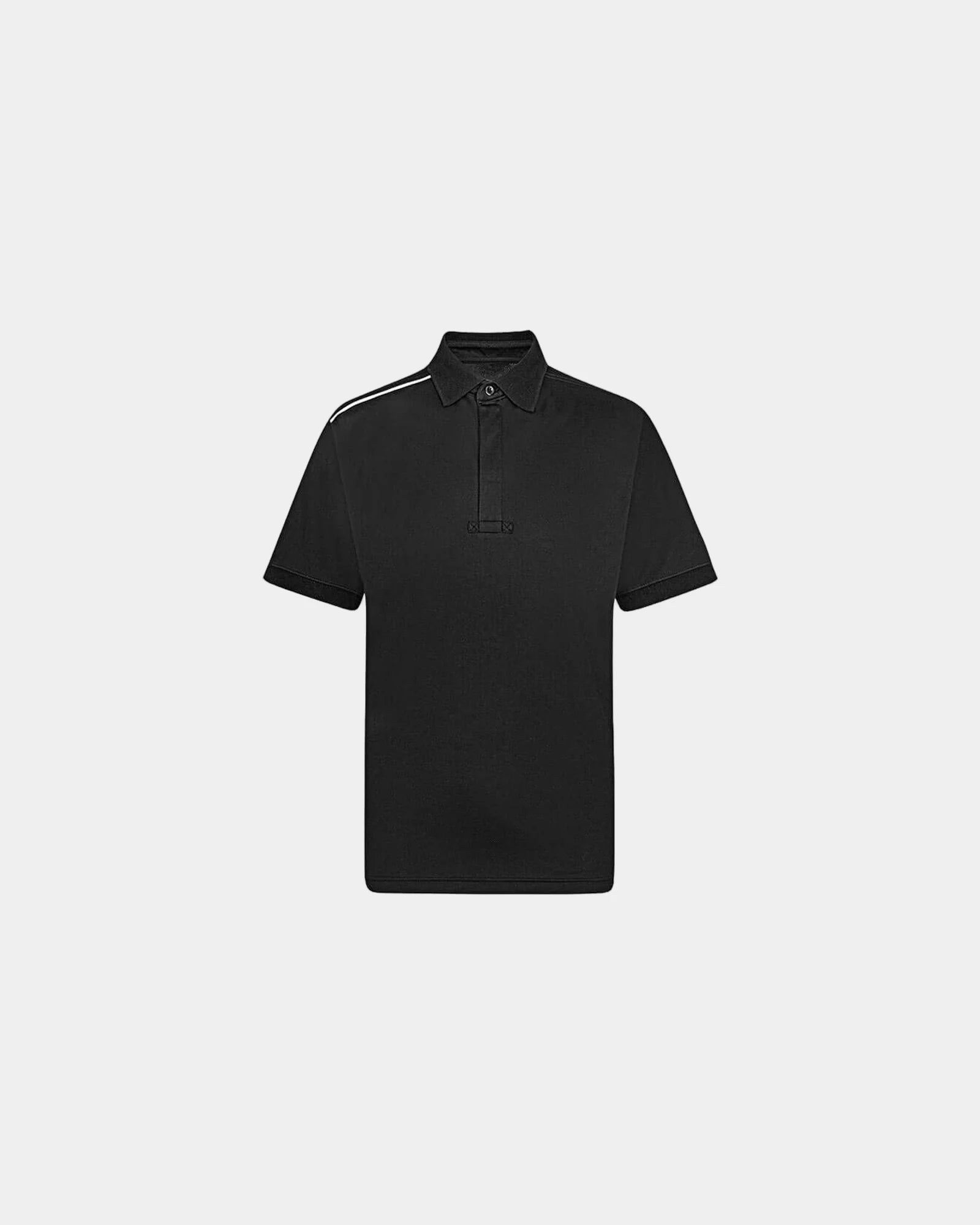 Polo KX3 om te personaliseren - Zwart-Hemelsblauw