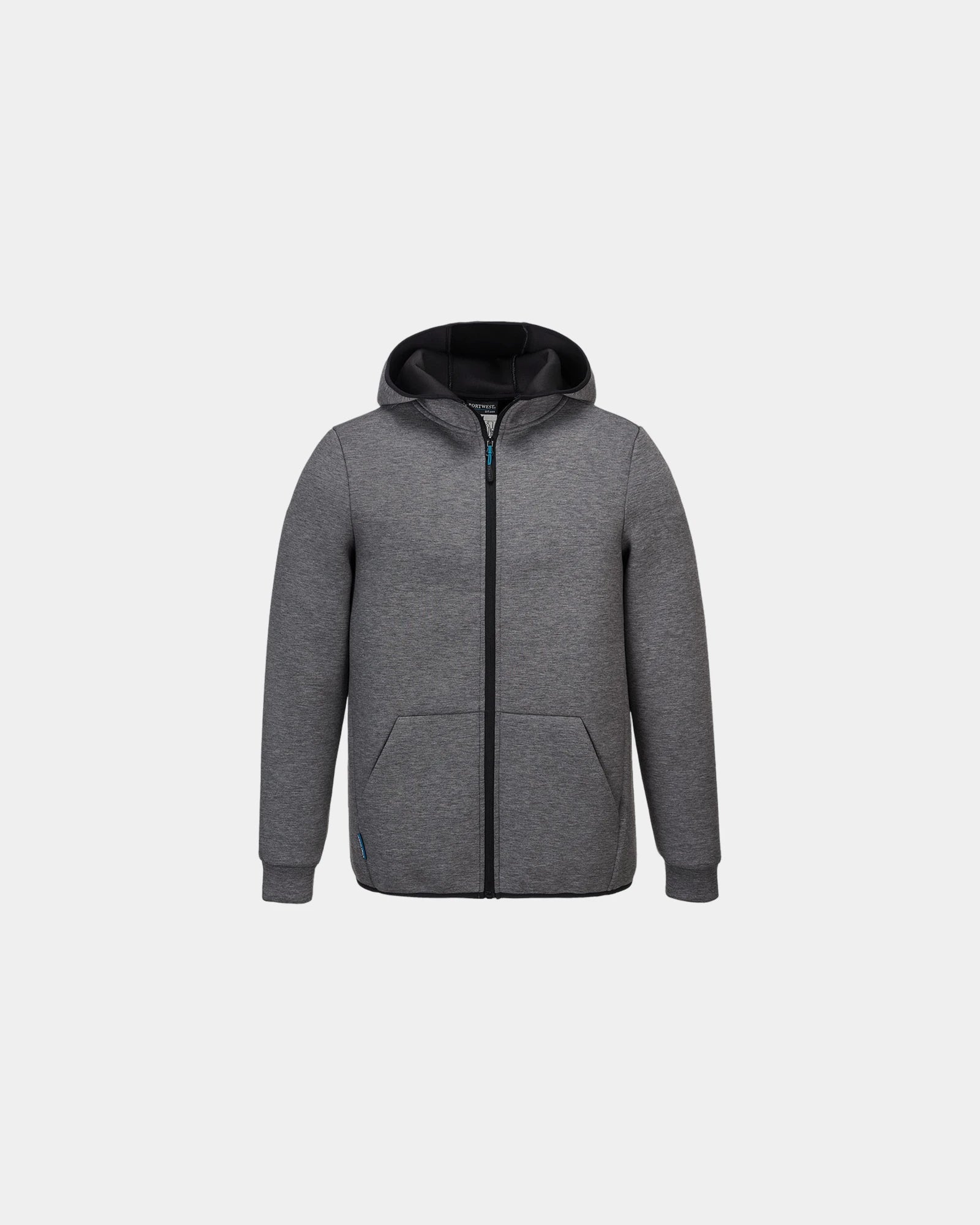 Fleecevest technisch 330 g/m² om te personaliseren - Grijs