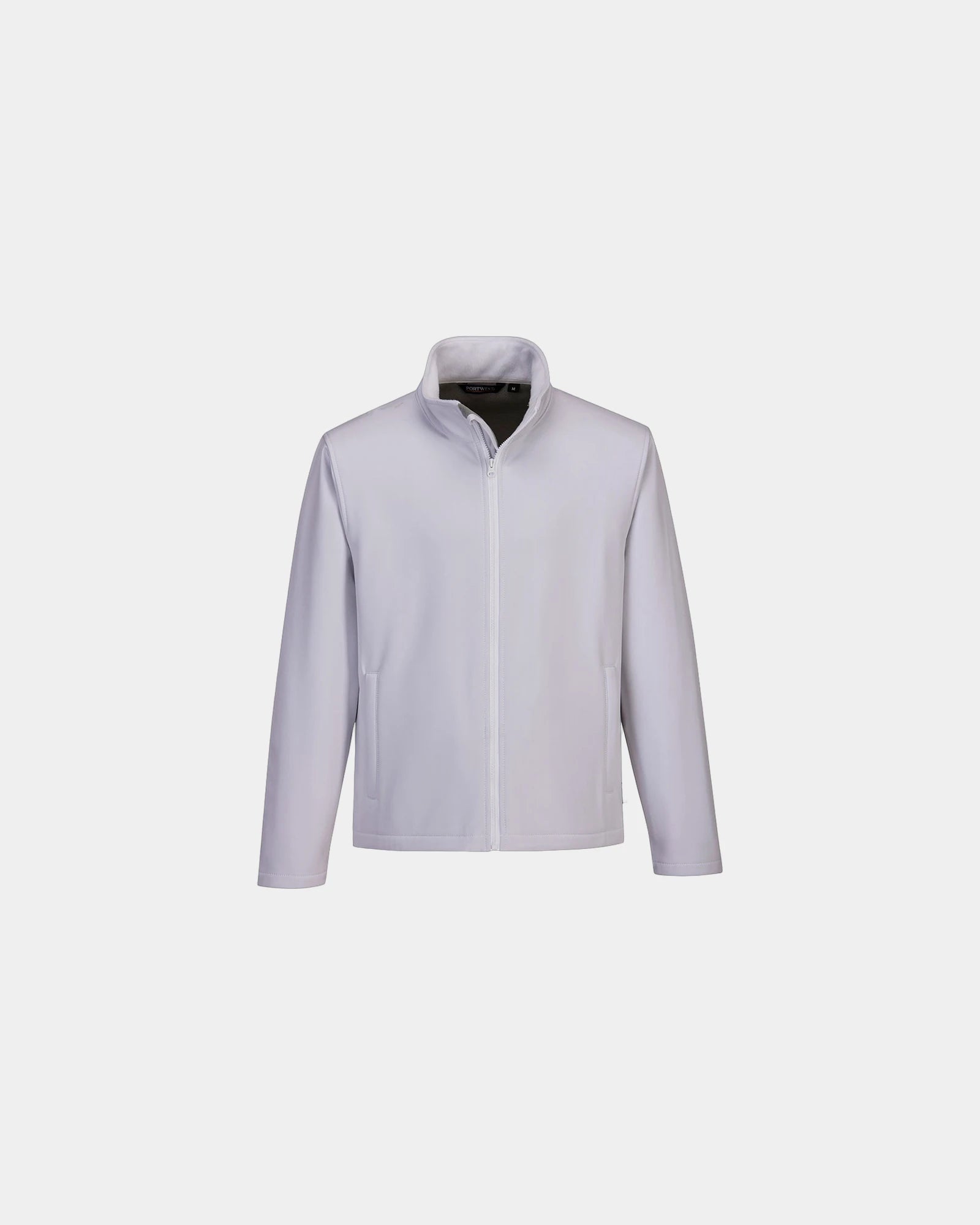 Softshell 2-laags fleece gevoerd om te personaliseren - Wit