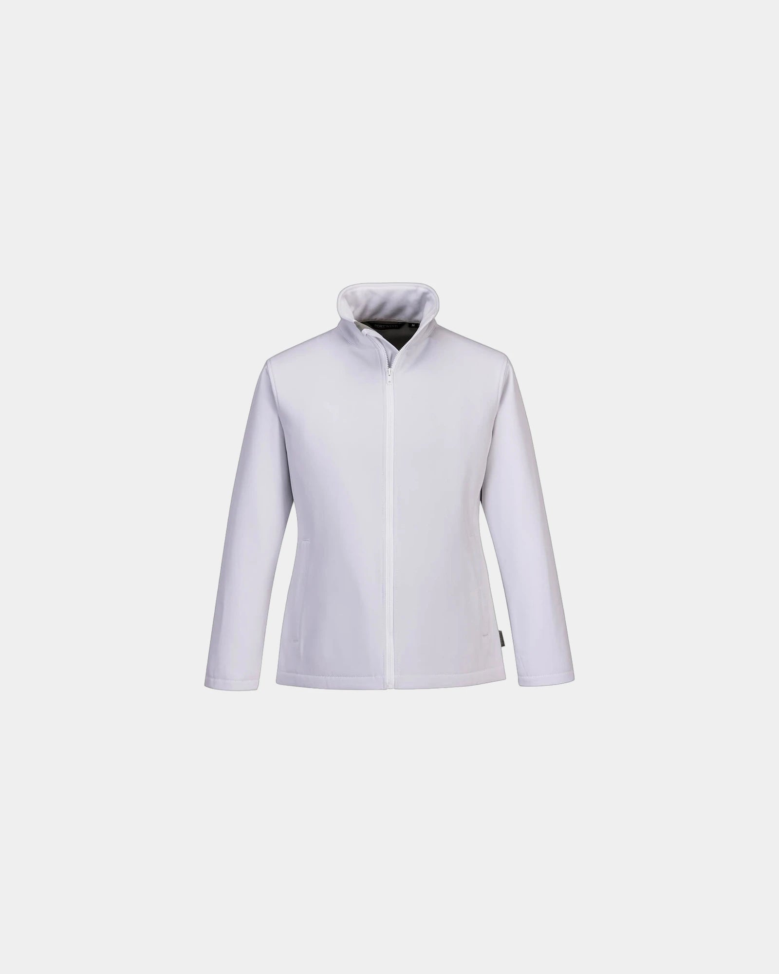 Softshell jas fleece gevoerd stretch om te personaliseren - Wit