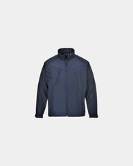 Softshell jas Oregon 280 g/m² om te personaliseren - Marineblauw