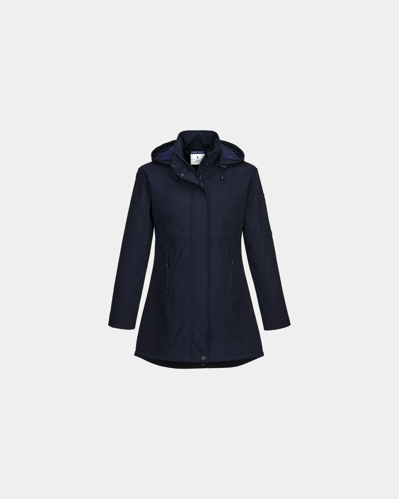 Softshell jas dames waterafstotend om te personaliseren - Marineblauw