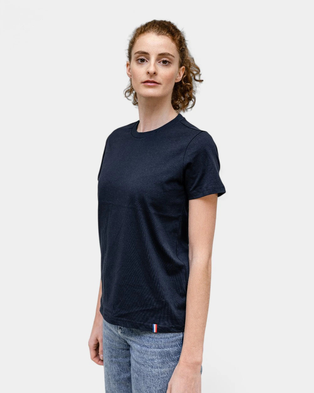 Dames T-shirt met ronde hals, te personaliseren - 6