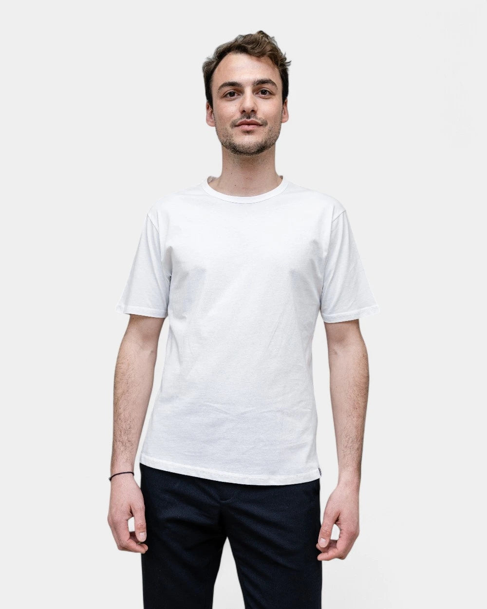 Milieuvriendelijk herenT-shirt om te personaliseren - 3