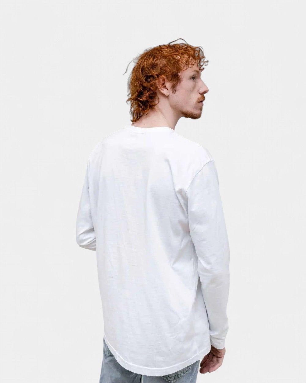 HerenT-shirt met lange mouwen om te personaliseren - 3