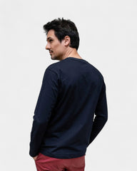 HerenT-shirt met lange mouwen om te personaliseren - 6