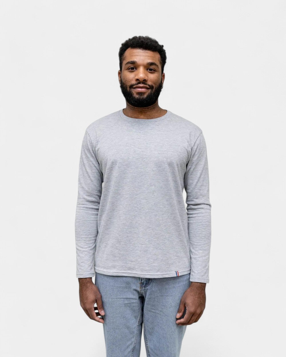 HerenT-shirt met lange mouwen om te personaliseren - 7