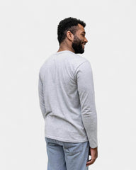 HerenT-shirt met lange mouwen om te personaliseren - 9