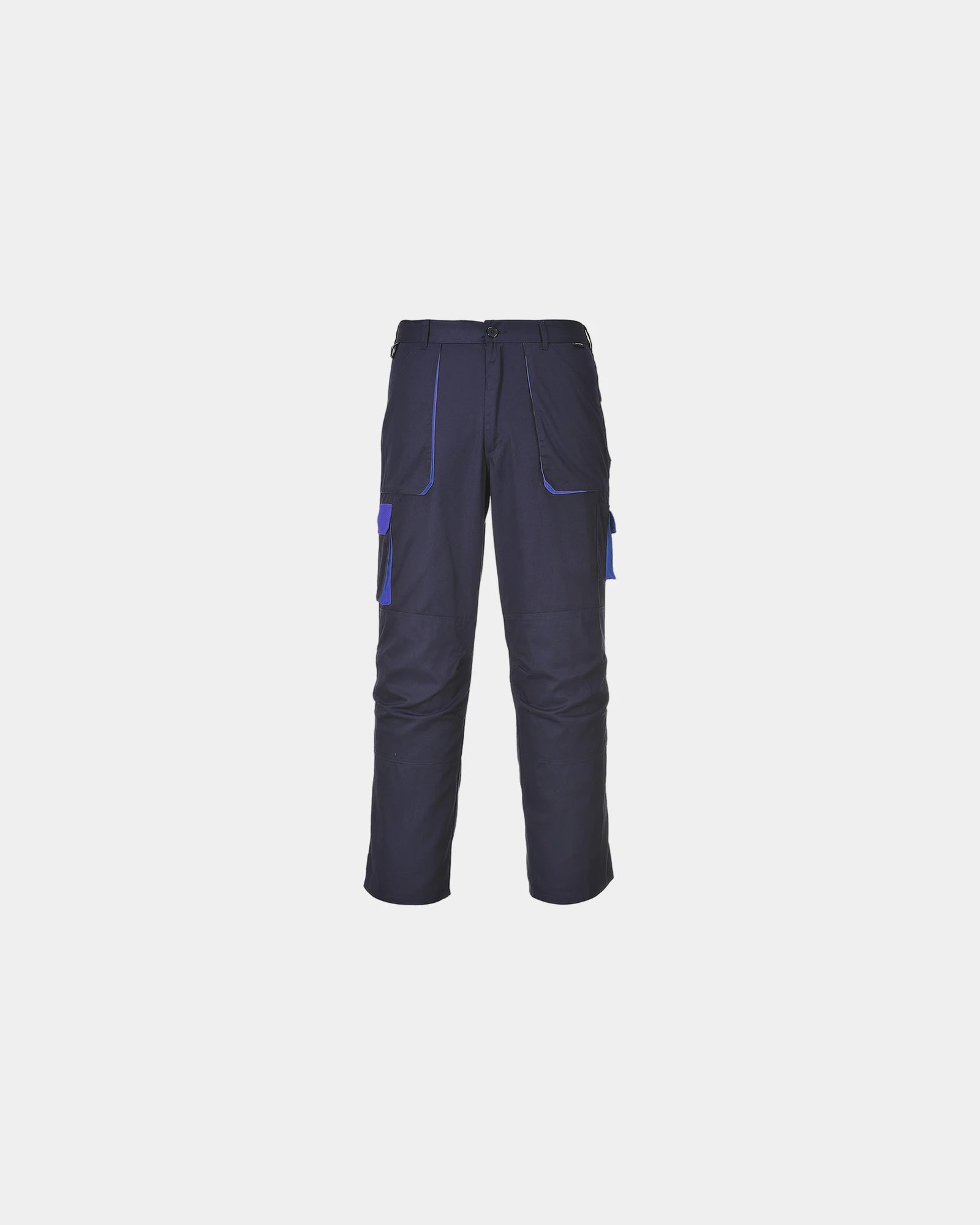 Werkbroek 9 zakken katoen polyester om te personaliseren - Marineblauw