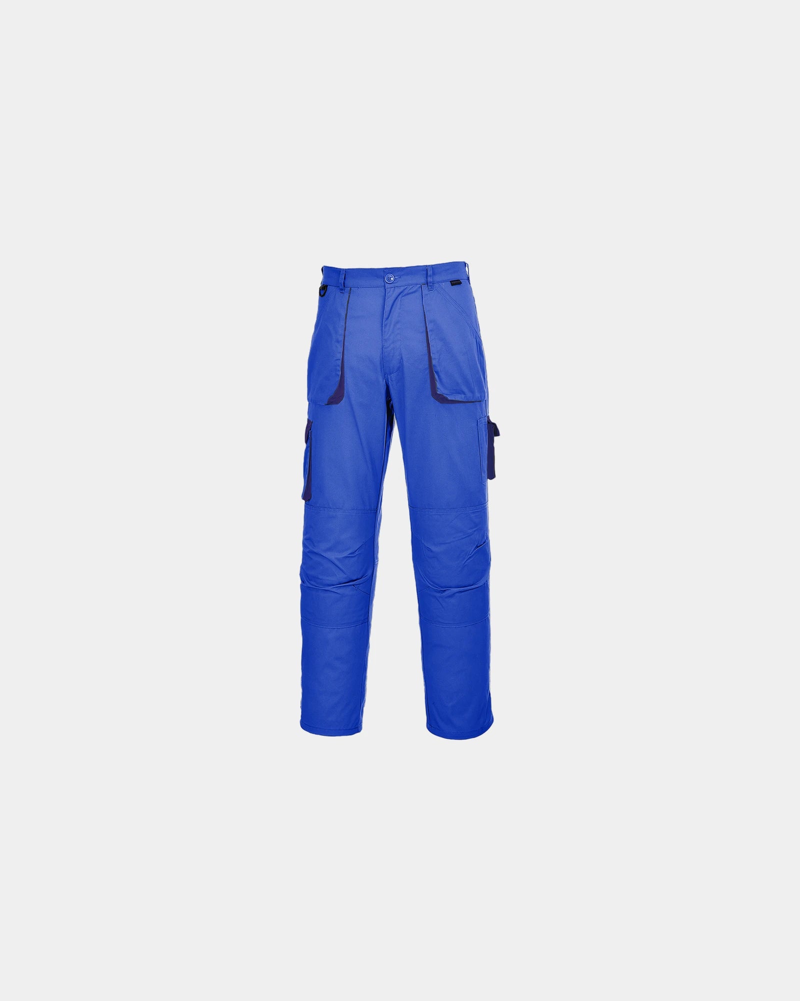 Werkbroek 9 zakken katoen polyester om te personaliseren - Donkerblauw