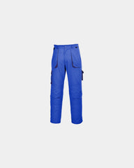 Werkbroek 9 zakken katoen polyester om te personaliseren - Donkerblauw