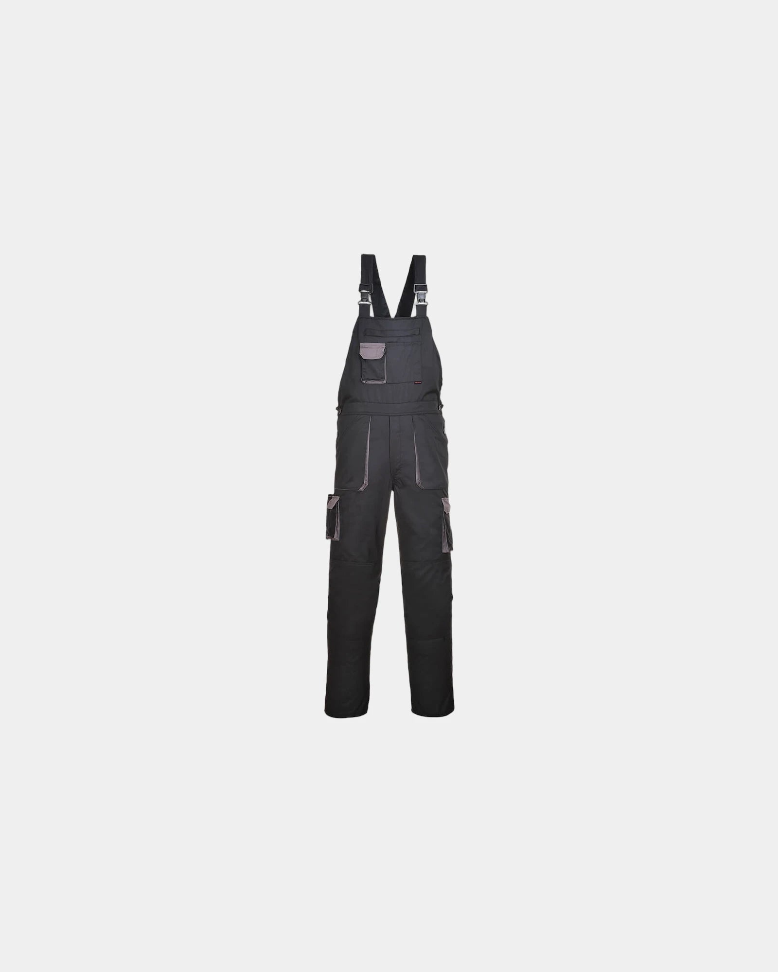 Tuinbroek 100% katoen 305 g/m² om te personaliseren - Zwart-Hemelsblauw