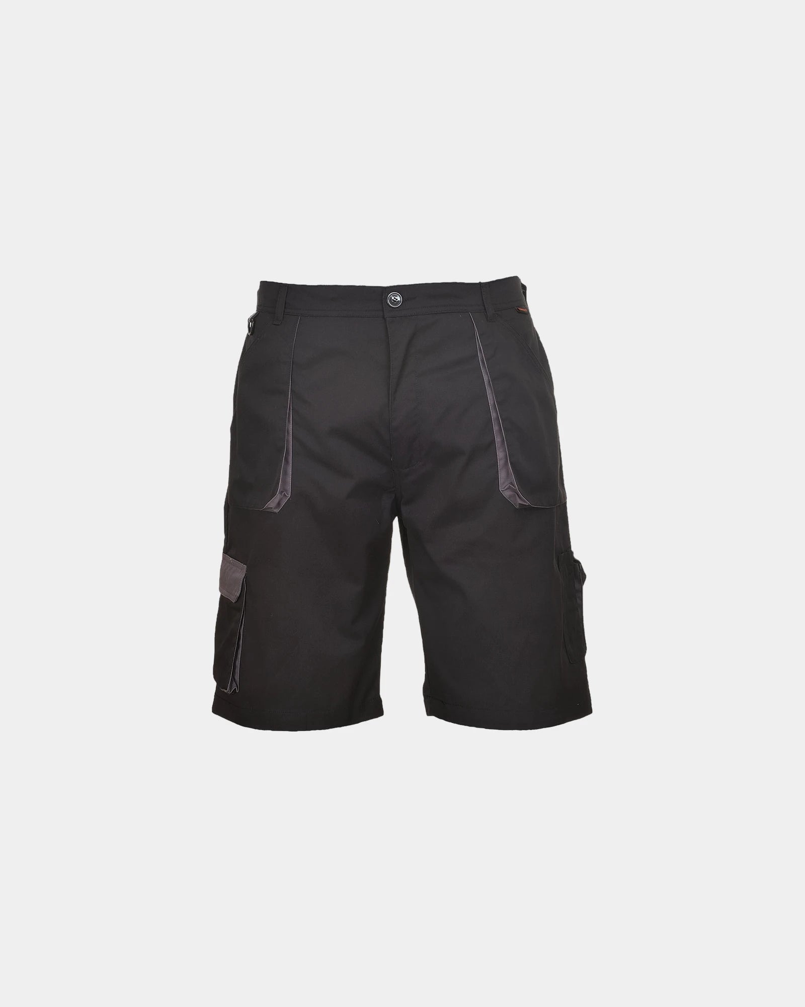 Bermuda katoen polyester 245g/m² om te personaliseren - Zwart-Hemelsblauw