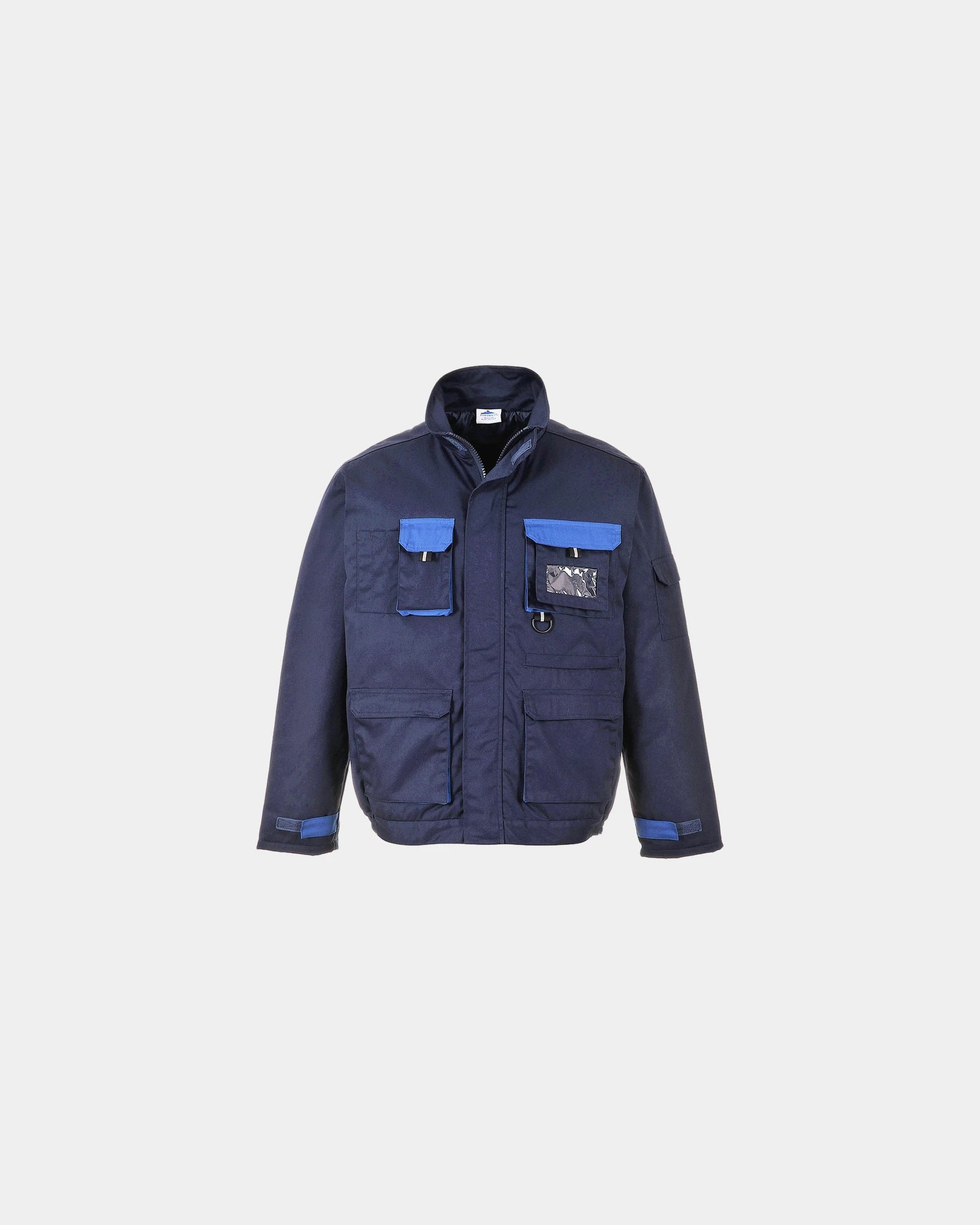 Jas gewatteerd katoen polyester 245g/m² om te personaliseren - Marineblauw
