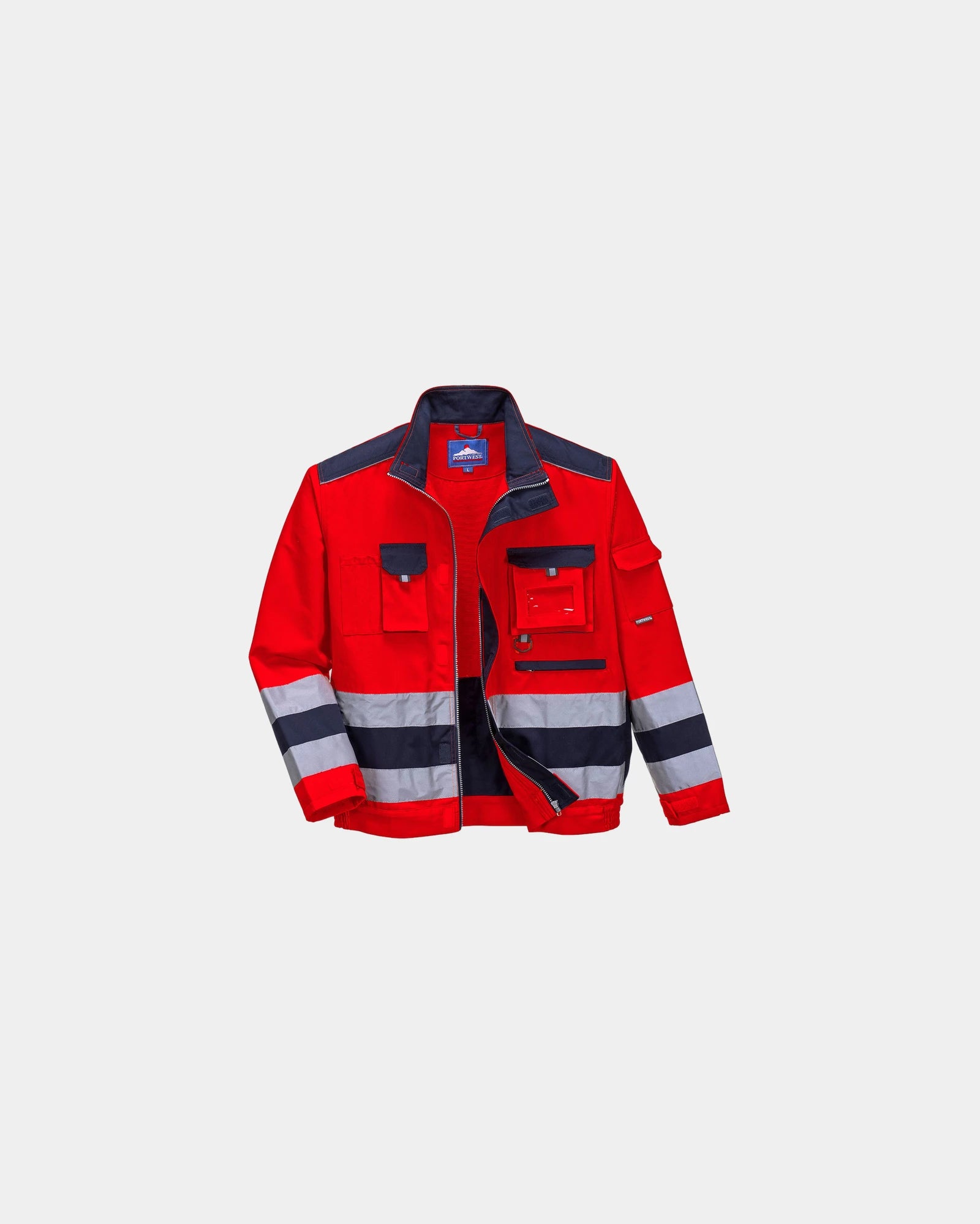 Werkjas polycoton 245 g/m² Lille om te personaliseren - Bordeaux
