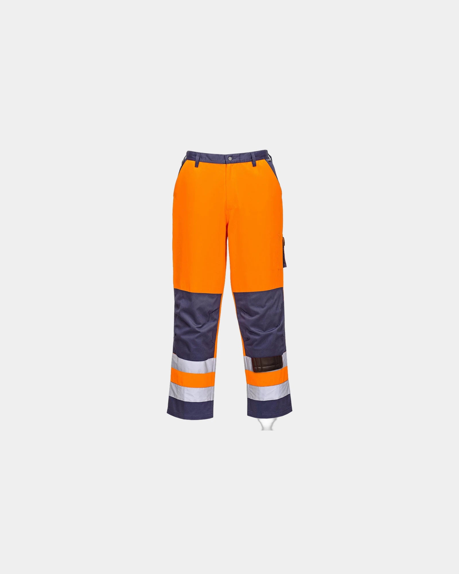 Werkbroek polycoton 245 g/m² HV Lyon om te personaliseren - Oranje