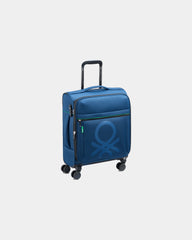 Koffer uitschuifbaar polyester 55 cm om te personaliseren - Marineblauw