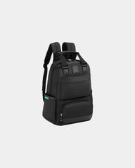 Rugzak tote polyester 25L Color Block om te personaliseren - Zwart