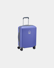 Koffer polycarbonaat slim 55 cm om te personaliseren - Paars
