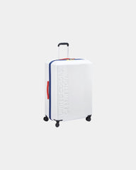 Koffer polycarbonaat 103L 76cm om te personaliseren - Wit