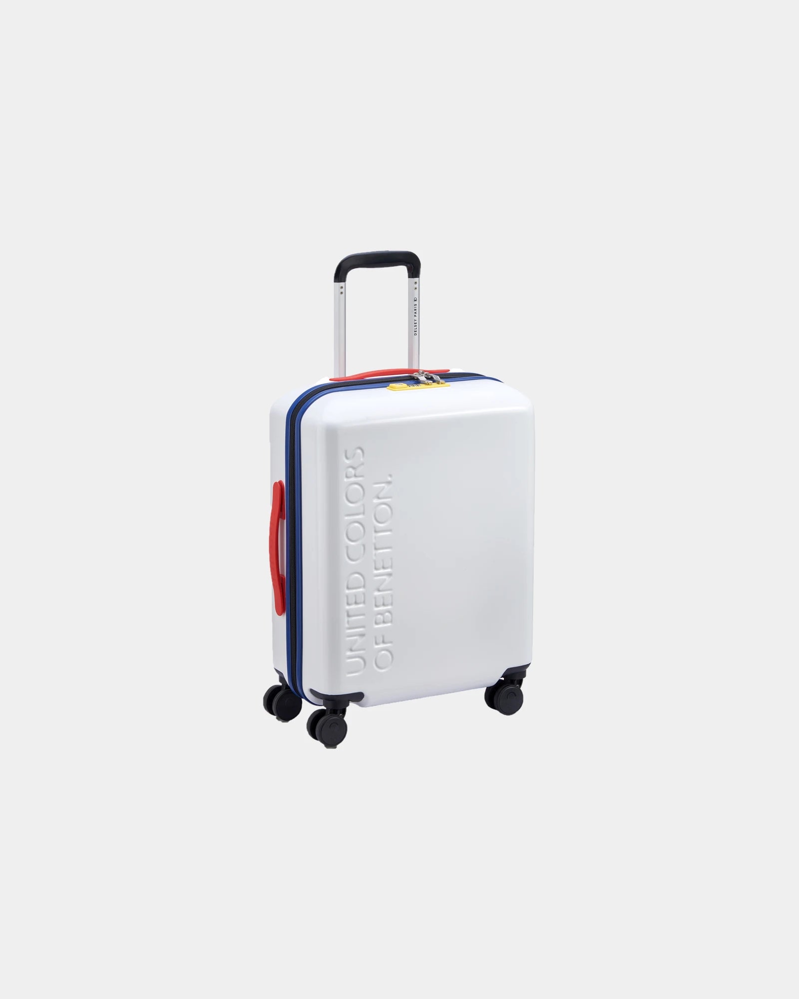 Koffer polycarbonaat 55 cm 36L United om te personaliseren - Wit
