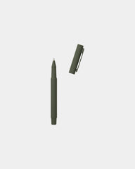 Pen gerecycled rvs Vinga Baltimore om te personaliseren - Groen