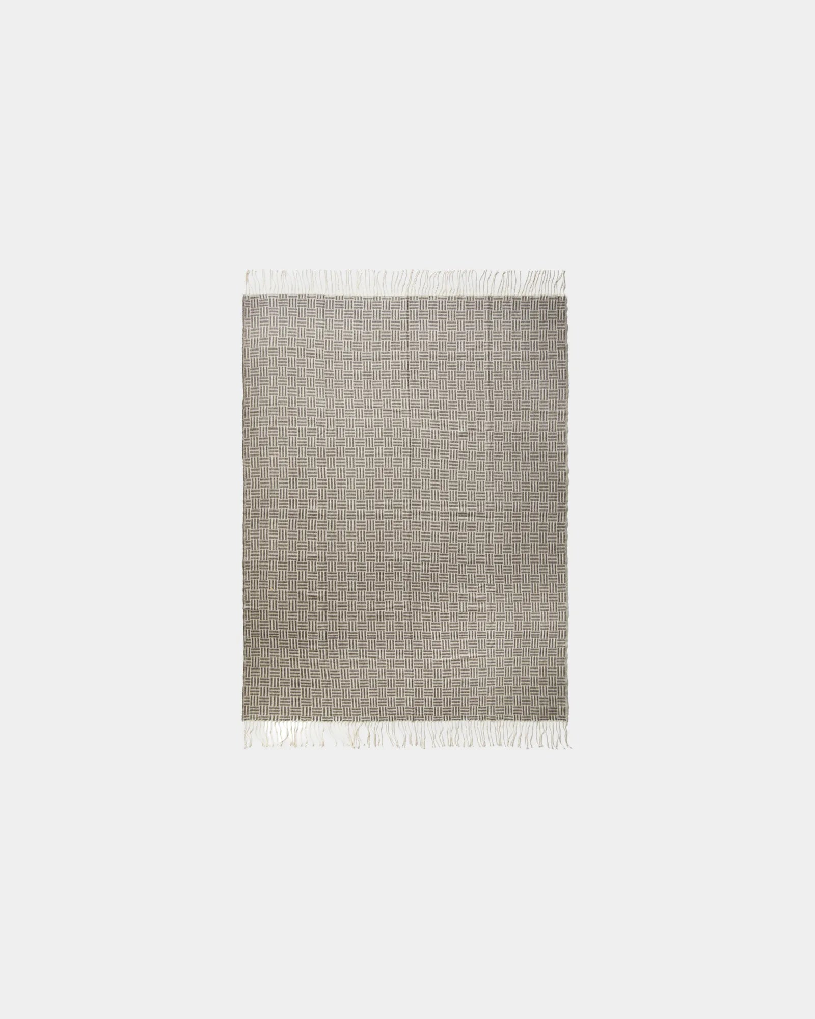 Plaid jacquard acryl Vinga Lenox om te personaliseren - 11