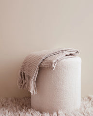 Plaid jacquard acryl Vinga Lenox om te personaliseren - 3