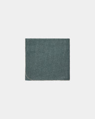 Plaid gerecycled polyester Vinga Bilton om te personaliseren - Groen