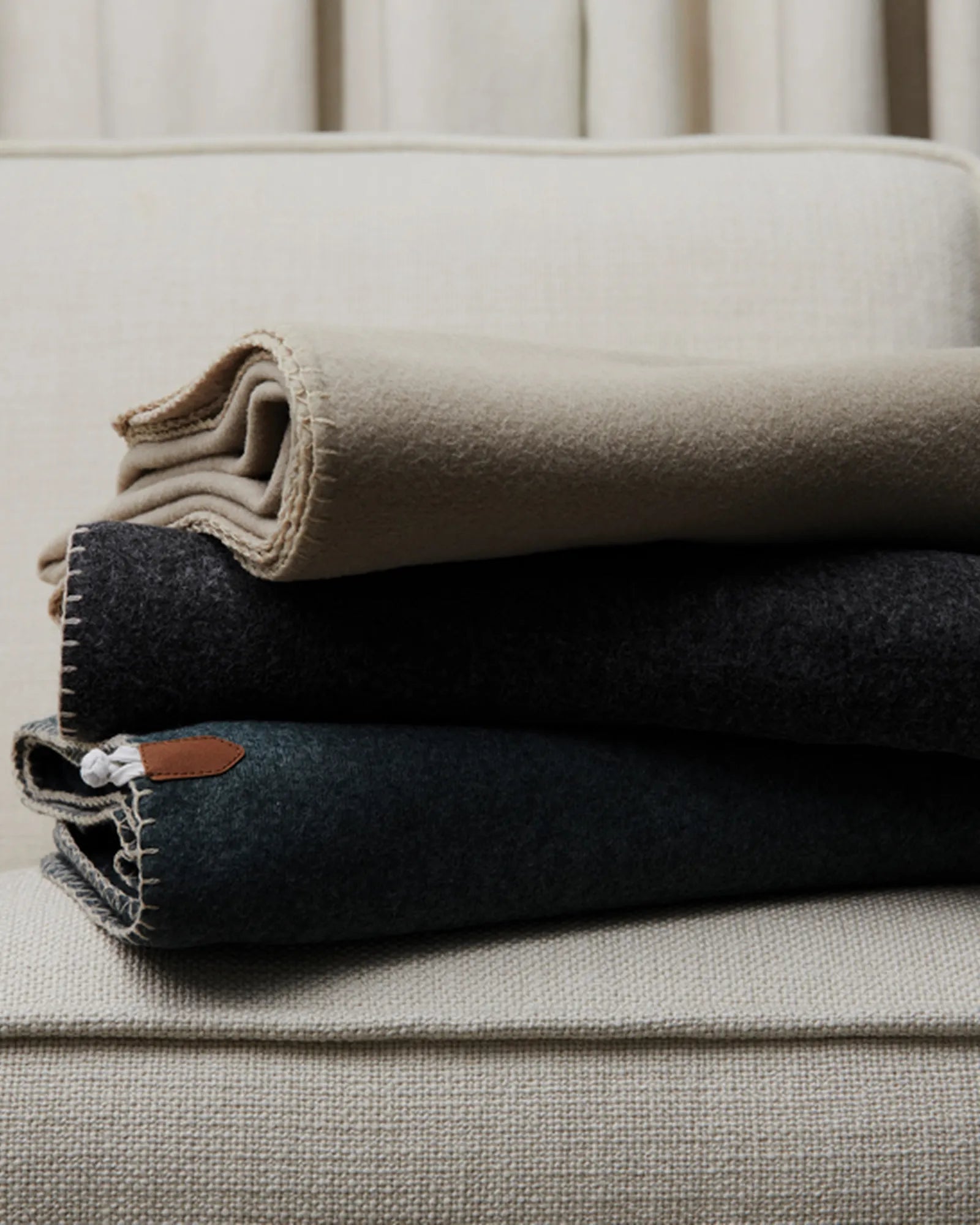 Plaid gerecycled polyester Vinga Bilton om te personaliseren - 14