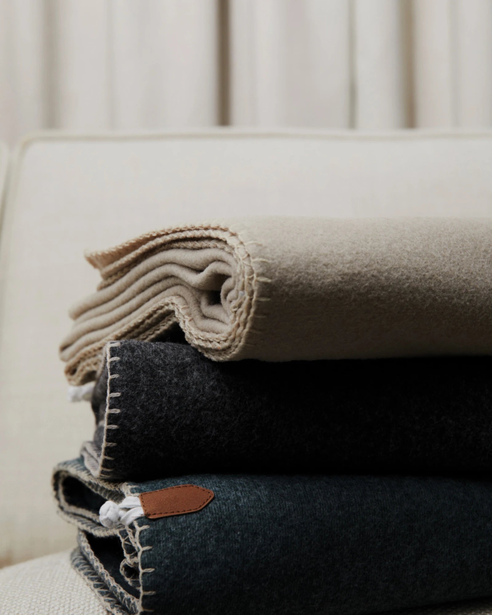 Plaid gerecycled polyester Vinga Bilton om te personaliseren - 13