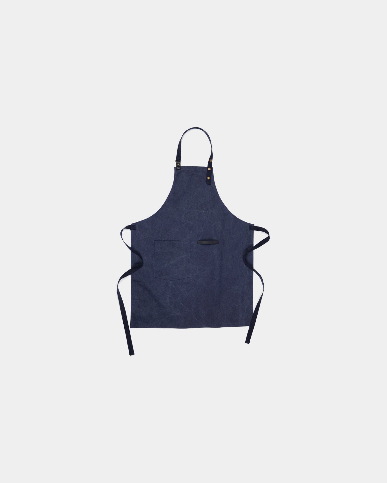 Schort gerecycled GRS Vinga om te personaliseren - Marineblauw