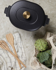 Cocotte gietijzer Monte Heritage 4L om te personaliseren - 4