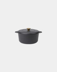 Gietijzeren stoofpot Monte Heritage om te personaliseren - Zwart
