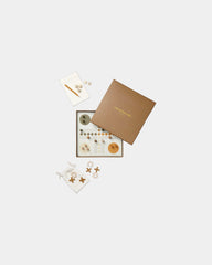 Spellendoos hout Vinga Coffee om te personaliseren - Bruin