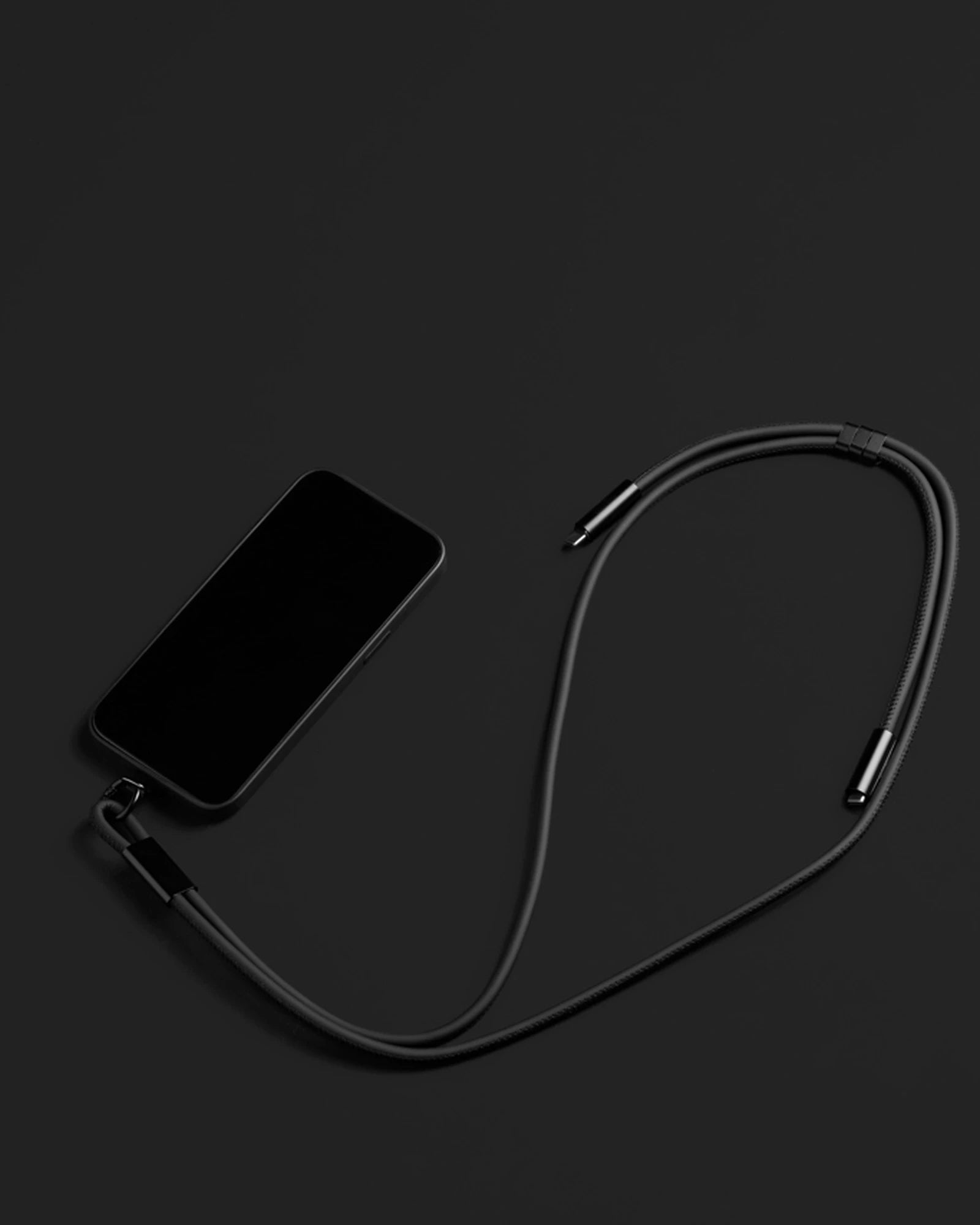 Telefoonkoord gerecycled TPE Baltimore om te personaliseren - 6