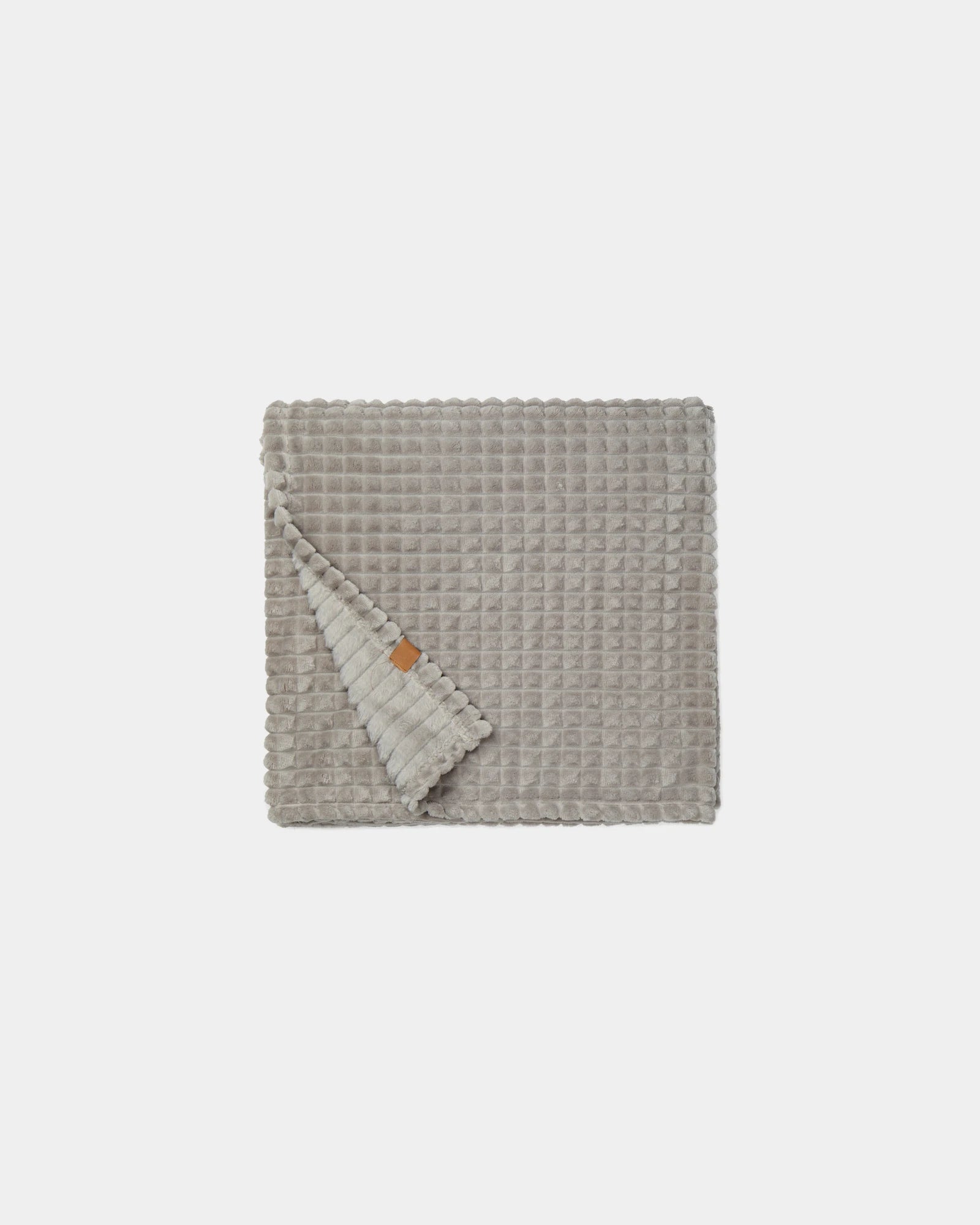 Plaid gerecycled rPET Vinga Branson om te personaliseren - Grijs