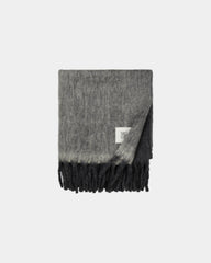 Plaid wollen mix Vinga Saletto om te personaliseren - Grijs