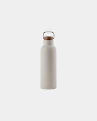Thermosfles van gerecycled rvs Ciro om te personaliseren - Beige