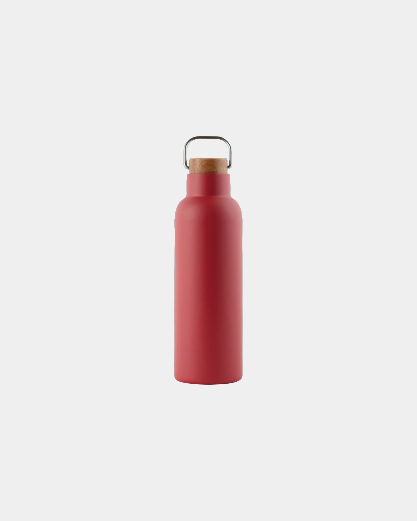 Thermosfles van gerecycled rvs Ciro om te personaliseren - Rood