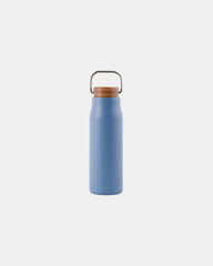 Gerecyclede thermosfles RCS Ciro 300 ml om te personaliseren - Blauw