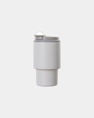 Reisbeker rvs gerecycled RCS Nagano om te personaliseren - Wit