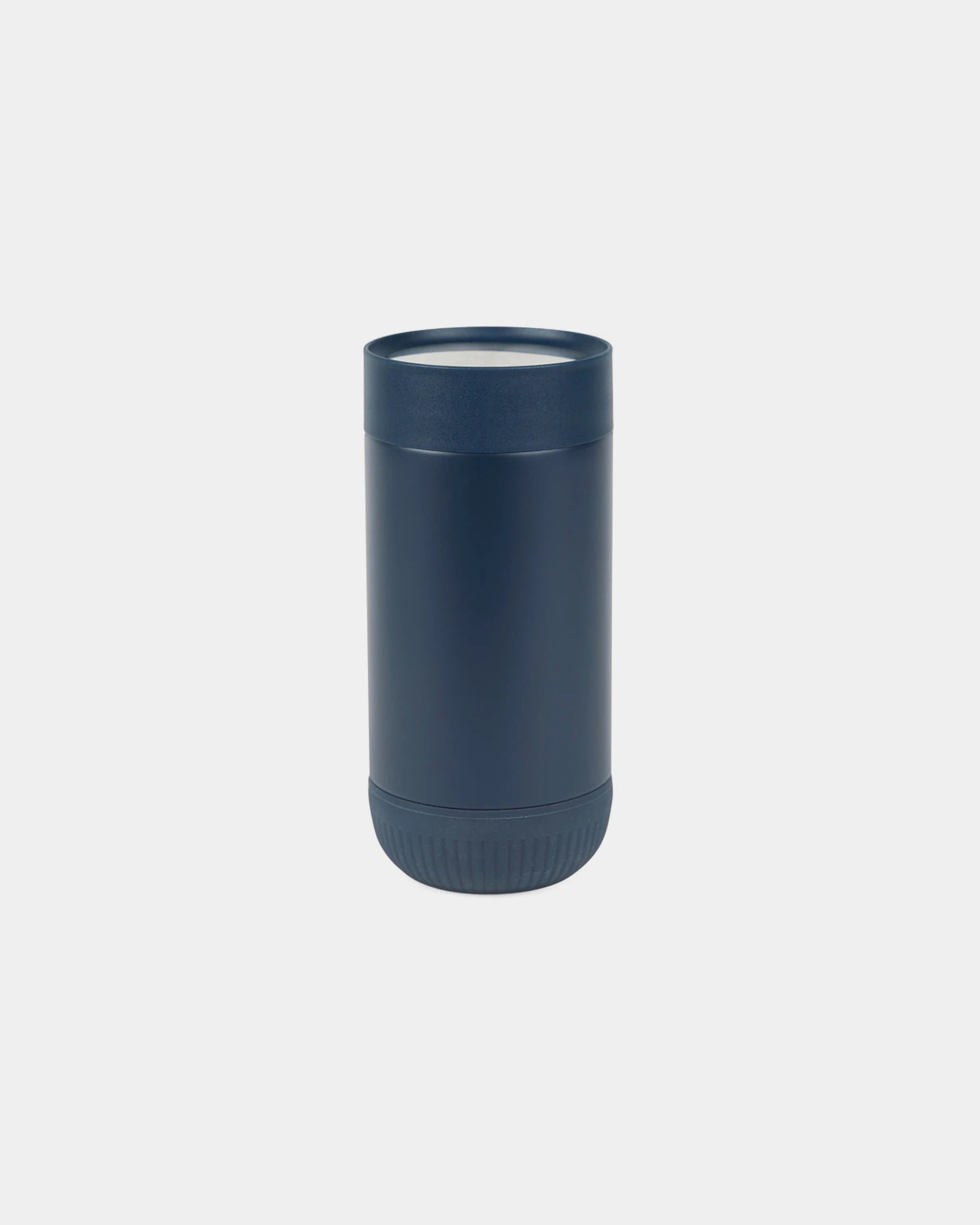 Thermosmok gerecycled rvs Eris 350ml om te personaliseren - Marineblauw