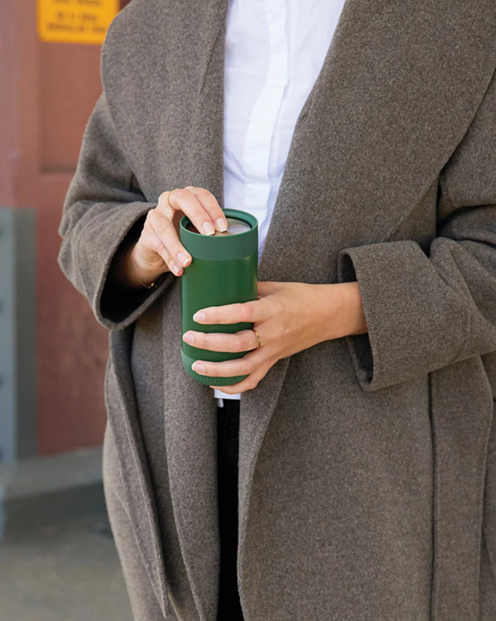Thermosmok gerecycled rvs Eris 350ml om te personaliseren - 20
