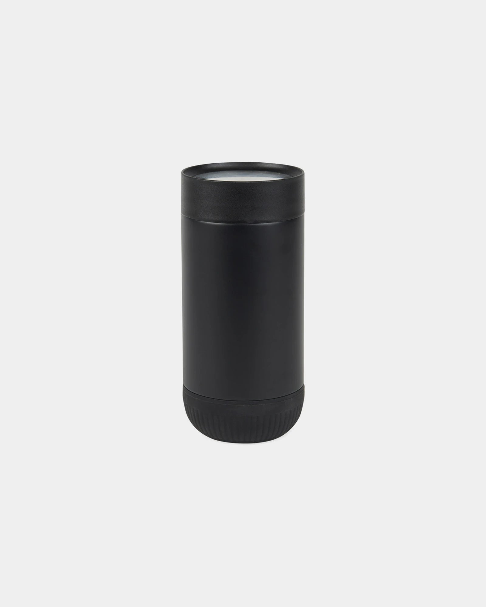 Thermosmok gerecycled rvs Eris 350ml om te personaliseren - Zwart