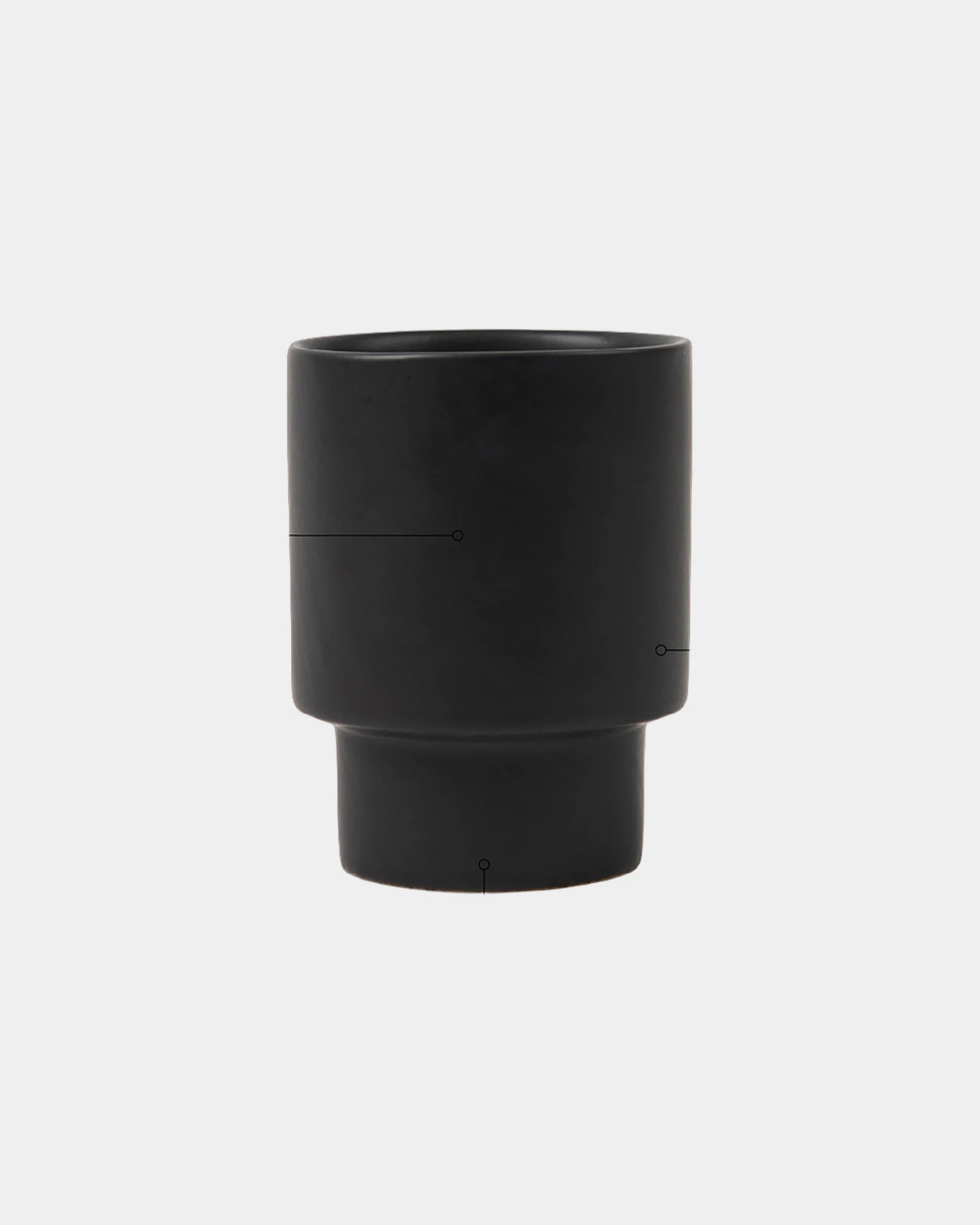 Mok gerecycled klei Vinga Nagano 250ml om te personaliseren - 2